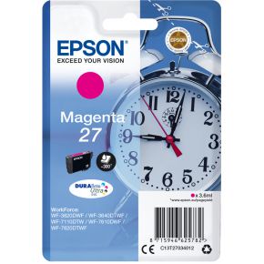 Image of Epson C13T27034012 3.6ml 300pagina's Magenta inktcartridge