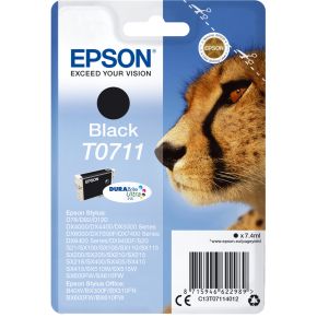 Image of Epson C13T07114022 7.4ml 250pagina's Zwart inktcartridge