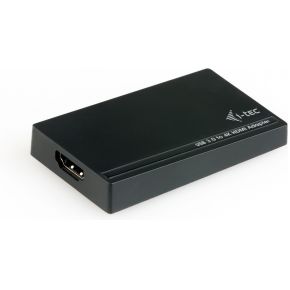 Image of ITEC U3HDMI4K USB 3.0 HDMI Zwart kabeladapter/verloopstukje