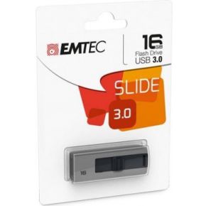 Image of Emtec B250 Slide 16GB USB 3.0 (3.1 Gen 1) Type-A Grijs USB flash drive