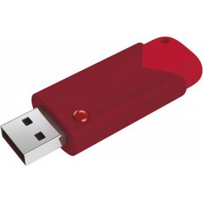 Image of Emtec Click Fast 128GB USB 3.0 (3.1 Gen 1) Type-A Rood USB flash drive