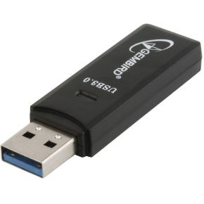 Image of Gembird UHB-CR3-01 USB Zwart geheugenkaartlezer