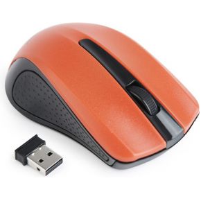 Image of Gembird Wireless optical mouse MUSW-101-G, 1200 DPI, nano USB, red