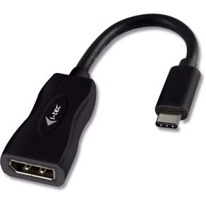 Image of ITEC C31DP USB-C 3.1 DisplayPort Zwart kabeladapter/verloopstukje