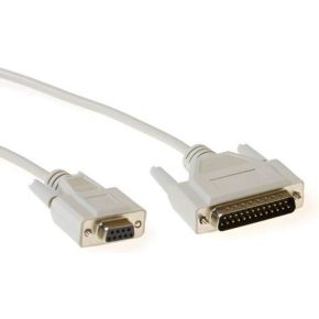 Image of Advanced Cable Technology Extension cable, 1:1 wired DB 25 Male - DB 9 Female 1.8m 1.8m VGA (D-Sub)