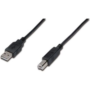 Image of ASSMANN Electronic AK-300102-030-S 3m USB A USB B Zwart USB-kabel