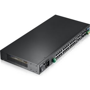 Image of ZyXEL MGS3520-28 Managed L2 Gigabit Ethernet (10/100/1000) Zwart