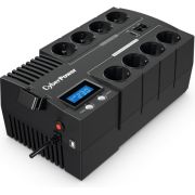 CyberPower-BR1000ELCD-Line-Interactive-1000VA-8AC-outlet-s-Zwart-UPS