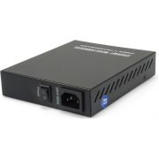 LevelOne-FVM-1000-100Mbit-s-Zwart-netwerk-media-converter