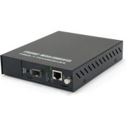 LevelOne-FVM-1000-100Mbit-s-Zwart-netwerk-media-converter