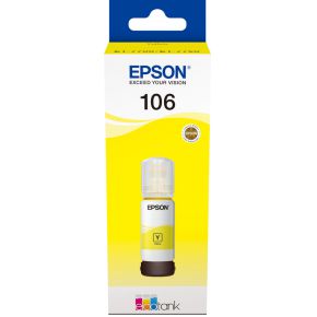 Epson 106 70ml Geel inktcartridge voor de Ecotank