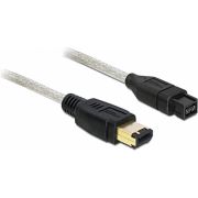 DeLOCK 82596 FireWire kabel A/B, 2.0m - 9 pins / 6 pins