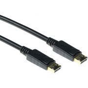 ACT 3 meter DisplayPort cable male - DisplayPort male, power pin 20 niet aangesloten