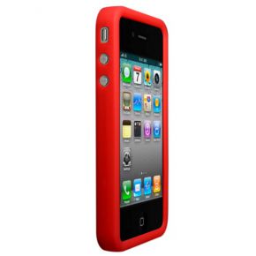 Image of Technaxx silicone deluxe case iPhone 4 rood .2980.