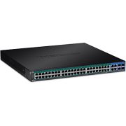 Trendnet TPE-5240WS Gigabit Ethernet (10/100/1000) Power over Ethernet (PoE) 1U Zwart netwerk- netwerk switch