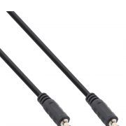 InLine 99936A 3m 3.5mm 3.5mm Zwart audio kabel