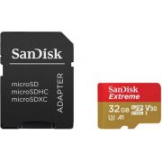 SanDisk Extreme 32GB MicroSDHC Geheugenkaart met SD Adapter