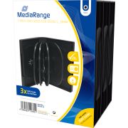 MediaRange-BOX35-10-Dvd-hoes-10schijven-Zwart-CD-doosje