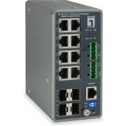 LevelOne IGU-1271 Managed L3 Gigabit Ethernet (10/100/1000) Grijs netwerk switch