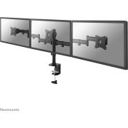 NeoMounts-Flat-Screen-Desk-mount-10-27-desk-clamp-grommet-NM-D135D3BLACK-
