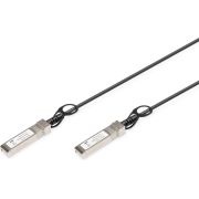 ASSMANN Electronic DN-81223 Glasvezel kabel 3 m SFP+ Zwart