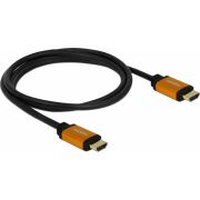 DeLOCK-85728-HDMI-kabel-1-5-m-HDMI-Type-A-Standaard-Zwart-Goud
