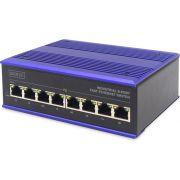 ASSMANN Electronic DN-650106 netwerk- Fast Ethernet (10/100) Zwart, Blauw netwerk switch