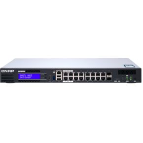 QNAP QGD-1600P Managed Gigabit Ethernet (10/100/1000) Zwart, Grijs Power over Ethernet (PoE) netwerk switch