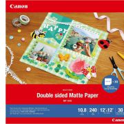 Canon MP-101 D 12x12 . 30 vel double sided mat paper. 240 g