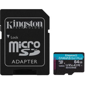 Kingston MicroSD Canvas Go! Plus 64GB