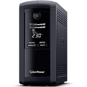 CyberPower VP700EILCD UPS Line-Interactive 700 VA 390 W 6 AC-uitgang(en)