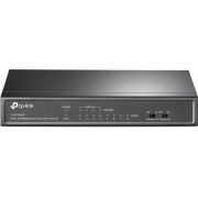 TP-LINK TL-SF1008LP netwerk- Unmanaged Fast Ethernet (10/100) Zwart Power over Ethernet (PoE) netwerk switch