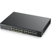 Zyxel-GS1900-24EP-Managed-L2-Gigabit-Ethernet-10-100-1000-Zwart-Power-over-Ethernet-PoE-netwerk-switch