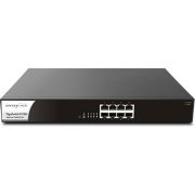 Draytek-Vigor-G1085-Managed-Gigabit-Ethernet-10-100-1000-1U-Zwart-Zilver-netwerk-switch