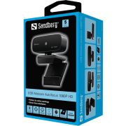 Sandberg-134-14-webcam-2-MP-1920-x-1080-Pixels-USB-2-0-Zwart