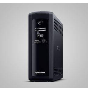 CyberPower Tracer III VP1600ELCD-FR UPS Line-interactive 1600 VA 900 W 5 AC-uitgang(en)