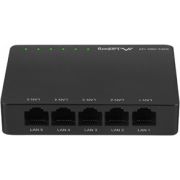 Lanberg-DSP2-1005-12V-netwerk-Unmanaged-Gigabit-Ethernet-10-100-1000-Zwart-netwerk-switch