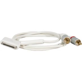 Image of MyProduct Apple 30pin Cable to Audio Cable