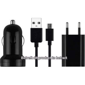 Image of MJOY 3-in-1 Charger Pack Micro USB White