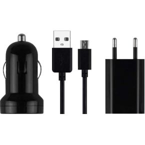 Image of MJOY 3-in-1 Charger Pack Micro USB Black