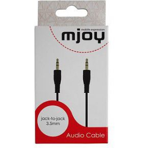 Image of MJOY Audio Cable Jack to Jack 3.5mm Black