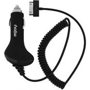 Image of MJOY Car Charger 1a - Apple iPhone 4/4S - Black