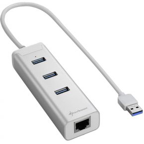 Image of 3-Poort USB 3.0 Hub + RJ45