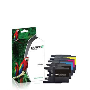 Image of Yanec LC-1280 Zwart en Kleur 5-pack (Brother)