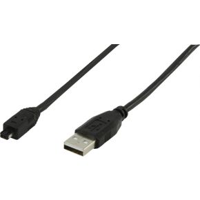 Image of Haiqoe USB A ==> Mini-B 4-pins 1,8m .SB2422.