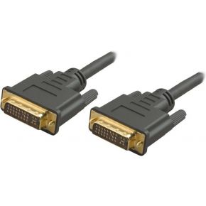 Image of Haiqoe DVI cable DVI-I M ==> DVI-I M Dual Link 1.8m