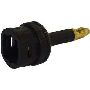 Image of Digitale Audio Adapter Optische 3.5mm-Connector - TosLink Female Zwart