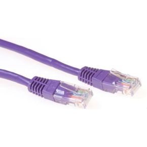 Image of Haiqoe UTP CAT6 Patch cable Paars 0,5M Qimz