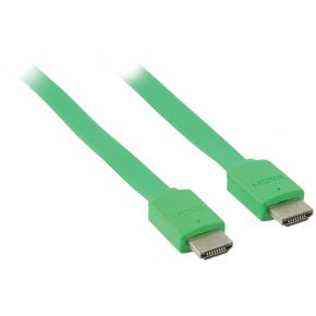 Image of Haiqoe HDMI High Speed cable 2,00m Ethernet Groen
