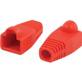 Image of Computer Strain Relief RJ45 Rood